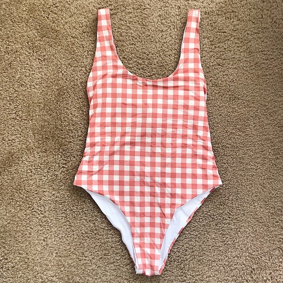 Lulus Other - Lulus gingham one-piece swimsuit